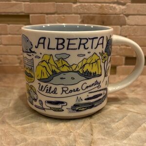 Starbucks You Are Here Alberta Mug NWOT